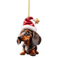 🐶 LIMITED‑TIME 50% OFF! ✨ Puppy‑Shaped Christmas Tree Ornaments – Acrylic Craft, Multi‑Scene Hanging, Holiday Gift‑Ready 🎄