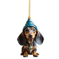 🐶 LIMITED‑TIME 50% OFF! ✨ Puppy‑Shaped Christmas Tree Ornaments – Acrylic Craft, Multi‑Scene Hanging, Holiday Gift‑Ready 🎄