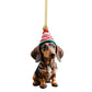 🐶 LIMITED‑TIME 50% OFF! ✨ Puppy‑Shaped Christmas Tree Ornaments – Acrylic Craft, Multi‑Scene Hanging, Holiday Gift‑Ready 🎄