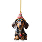 🐶 LIMITED‑TIME 50% OFF! ✨ Puppy‑Shaped Christmas Tree Ornaments – Acrylic Craft, Multi‑Scene Hanging, Holiday Gift‑Ready 🎄