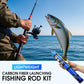 🎣 LIMITED-TIME 50% OFF! ✨ Lightweight Carbon Fiber Fishing Rod Kit – Sensitive, Portable, Ready-to-Fish 🧺