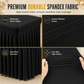 🎉 LIMITED-TIME 50% OFF! ✨ Pleated Table Skirt for Events – Elegant, Wrinkle-Free, Reusable 🎊