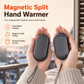 ❄️ LIMITED-TIME 50% OFF! ✨ Magnetic Split 2-in-1 Hand Warmer – Shareable Warmth, Portable, Rechargeable 🔥