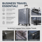 🧳 LIMITED-TIME 50% OFF! 💧 Thickened Waterproof Clear Luggage Cover – Wear-resistant, See-through, Easy Fit ✨
