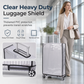 🧳 LIMITED-TIME 50% OFF! 💧 Thickened Waterproof Clear Luggage Cover – Wear-resistant, See-through, Easy Fit ✨