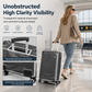 🧳 LIMITED-TIME 50% OFF! 💧 Thickened Waterproof Clear Luggage Cover – Wear-resistant, See-through, Easy Fit ✨