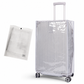 🧳 LIMITED-TIME 50% OFF! 💧 Thickened Waterproof Clear Luggage Cover – Wear-resistant, See-through, Easy Fit ✨