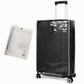 🧳 LIMITED-TIME 50% OFF! 💧 Thickened Waterproof Clear Luggage Cover – Wear-resistant, See-through, Easy Fit ✨
