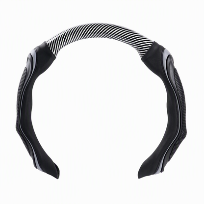 🚗 LIMITED-TIME 50% OFF! ⚡ Universal Carbon Fibre Steering Wheel Cover – Non-slip, Sporty, Comfortable 🔥