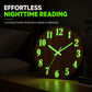 🕰️ LIMITED-TIME 50% OFF! 🌙 12-Inch Silent Wooden Wall Clock – Luminous Dial, Wood Grain, No Tick ✨