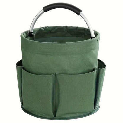🧺 LIMITED-TIME 50% OFF! 🪴 Collapsible Picnic Basket Foldable Cleaning Caddy – Multi-Pocket, Sturdy, Space Saving ✨