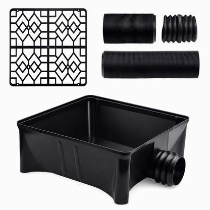 🌧️ LIMITED-TIME 50% OFF! 🏡 Flexible Gutter Downspout Extension Pipe Set – Plastic Rainwater Drain Hose for Eaves ✨