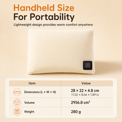 ♨️ LIMITED-TIME 50% OFF! ❄️ Portable Rechargeable Graphene Hand Warmer – Waterless Explosion-Proof, Plush Velvet ✨