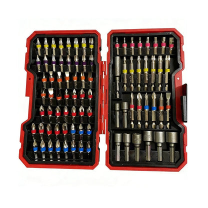 🔧 LIMITED-TIME 50% OFF! ⚙️ 83-Piece Screwdriver Bit Set – S2 Steel, Color Coded, Portable Case ✨