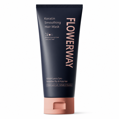 💆 LIMITED-TIME 50% OFF! ✨ Keratin Smoothing Hair Mask 320ml – Nourish, Repair, Anti-Frizz 🌿