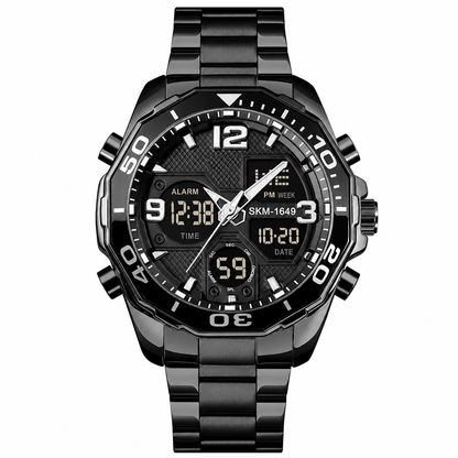 ⌚ LIMITED-TIME 50% OFF! ✨ Multifunctional Digital Electronic Watch – Dual Time, Backlight, Water Resistant 🩶