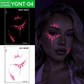 📢 BUY 1 GET 1 FREE !! ✨ Halloween Luminous Face Tattoo Stickers – Glow In Dark, Waterproof, Easy Apply 🎃