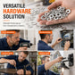 ⚙️ LIMITED-TIME 50% OFF! ✨ Stainless Steel Washer Assortment Kit – Rust Resistant, 8 Sizes, Storage Box 📦