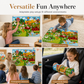 🐄 LIMITED-TIME 50% OFF! ✨ Kids DIY Felt Story Board Set – Farm Animal Theme, 104×75cm, Toddler Early Learning 🧸
