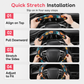 🚗 LIMITED-TIME 50% OFF! ✨ Ringless Silk Steering Wheel Cover – Breathable, Printed, All-Season ❄️