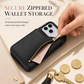 👜 LIMITED-TIME 50% OFF! 💳 Crossbody Wallet Phone Case – Zipper Pocket, Kickstand, Leather ✨