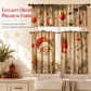 🎄 LIMITED-TIME 50% OFF! ✨ Christmas Kitchen Curtain Set – Festive, Soft, Decorative 🍪
