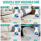 🧼 LIMITED-TIME 50% OFF! ✨ Waterless Fabric and Carpet Cleaner – No Residue, Odor Removal, Easy Scrub 🏠