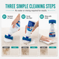 🧼 LIMITED-TIME 50% OFF! ✨ Waterless Fabric and Carpet Cleaner – No Residue, Odor Removal, Easy Scrub 🏠
