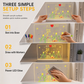 💡 LIMITED-TIME 50% OFF! ✨ Rechargeable LED Acrylic Note Board – Glowing, Erasable, Desktop 📝