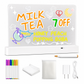 💡 LIMITED-TIME 50% OFF! ✨ Rechargeable LED Acrylic Note Board – Glowing, Erasable, Desktop 📝