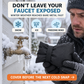 ❄️ LIMITED-TIME 50% OFF! 🧤 Outdoor Faucet Cover – Insulated, Windproof, Reusable 🌨️