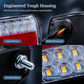 🚛 LIMITED-TIME 50% OFF! 💡 26-LED Dual-Color Tail Lights – Bright, Waterproof, 12V/24V ✅