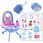 👑 LIMITED-TIME 50% OFF! ✨ 3-in-1 Princess Vanity Suitcase – Magical, Portable, Kid-Safe 🧳