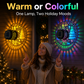 🌞 LIMITED-TIME 50% OFF! ✨ Solar Outdoor Wall Projection Light – Wire-Free, Weatherproof, Festive 🎇