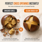 🌰 LIMITED-TIME 50% OFF! ✨ Stainless Steel Nut Cracker – Lever Press, Cross Scoring for Chestnuts 🛠️