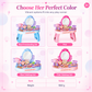 👸 LIMITED-TIME 50% OFF! ✨ Kids Pretend Play Makeup Vanity Table Toy – Safe, Sturdy, Rich Accessories 🎀