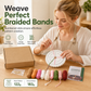 🧶 LIMITED-TIME 50% OFF! ✨ DIY Braiding Cord Craft Kit – Beginner Friendly, Numbered Slots, Multiple Patterns 🎁