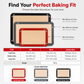 🍪 Silicone Baking Mat – Non-Stick, Heat Resistant, Snap-Up Leakproof Edges ✨