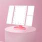 💄 LIMITED-TIME 50% OFF! ✨ Lighted Tri-Fold Makeup Mirror – Multi-Magnification, Dimmable, Storage Tray 🪞