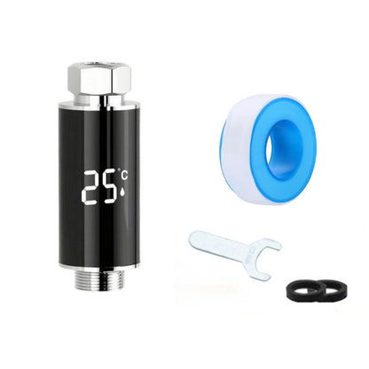 🚿 LIMITED-TIME 50% OFF! ✨ Universal LED Shower Temperature Monitor – Hydroelectric, Accurate, Easy Install 🌡️