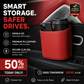 🎉 2026 Sale — Over 95,000 Sold! 🚗 Leather Car Door Cup Holder – Clip-On Mount, Holds Drinks & Phones – Instant Extra Storage! ✨