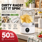 🧺 LIMITED-TIME 50% OFF! ⚡ Wireless Charging Mini Washing Machine – Portable, Cordless, Compact ✨