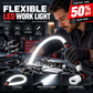 💡 LIMITED-TIME 50% OFF! ✨ Flexible Silicone LED Strip – Waterproof, Dimmable, Rechargeable 🔦