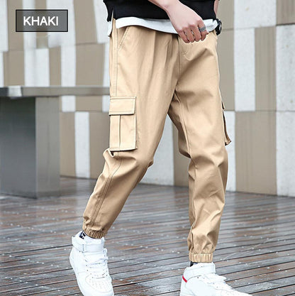 Men's Solid Color Casual Jogger Pants（50% OFF）