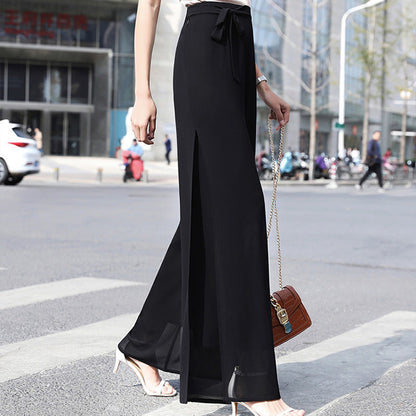 🎉New product launch💐– Elegant chiffon wide-leg pants (53% OFF)